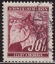 Czech Republic - 1939 - Flora - 30 H - Bordeaux - Flora, Bohemia, Tilo - Scott 24 - Bohmen und Mahren Cechy a Moravia - 0